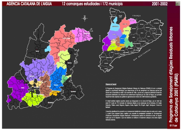Programa de Sanejament d'Aigües Residuals Urbanes de Catalunya 2001 (PSARU)