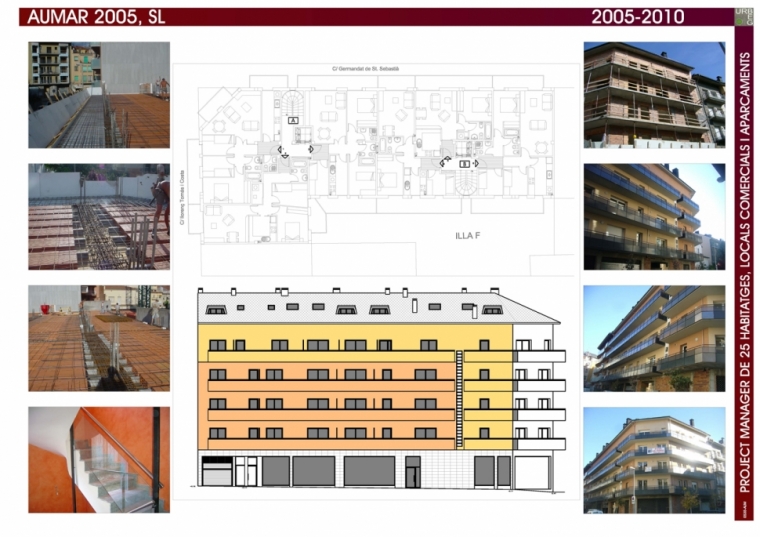Project manager de 25 habitatges, locals comercials i aparcaments a la Seu d'Urgell