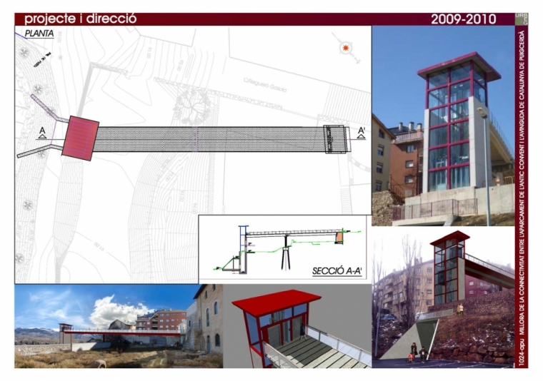 Millora de la connectivitat entre l'aparcament de l'antic convent i l'avinguda de Catalunya de Puigcerdà