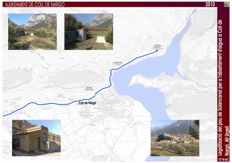 Avantprojecte de concessió del pou de Solancanal per a l'abastament d'aigua a Coll de Nargó