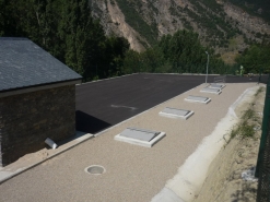 Estación Depuradora de Aguas Residuales y colectores en alta de Tírvia. Pallars Sobirà