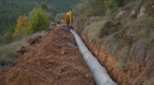 Abastament a Coll de Nargó. Tram PK 2+902 a dipòsit de trencament de càrrega