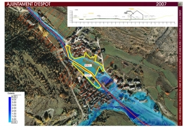 Estudi hidràulic del riu Escrita en l'àmbit de la modificació puntual de les NNSS al PERI-1 d'Espot