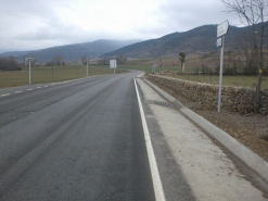 Condicionamiento de la carretera GIV-4033b, de Alp a Prats. La Cerdanya